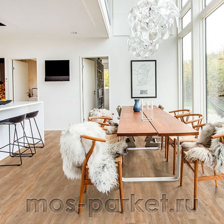 Замковый виниловый пол Kahrs Luxury Tiles Wood Taiga
