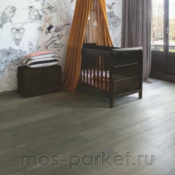 Замковый виниловый пол Quick-Step Atmosphere ASPC 20244 Дуб коричневый