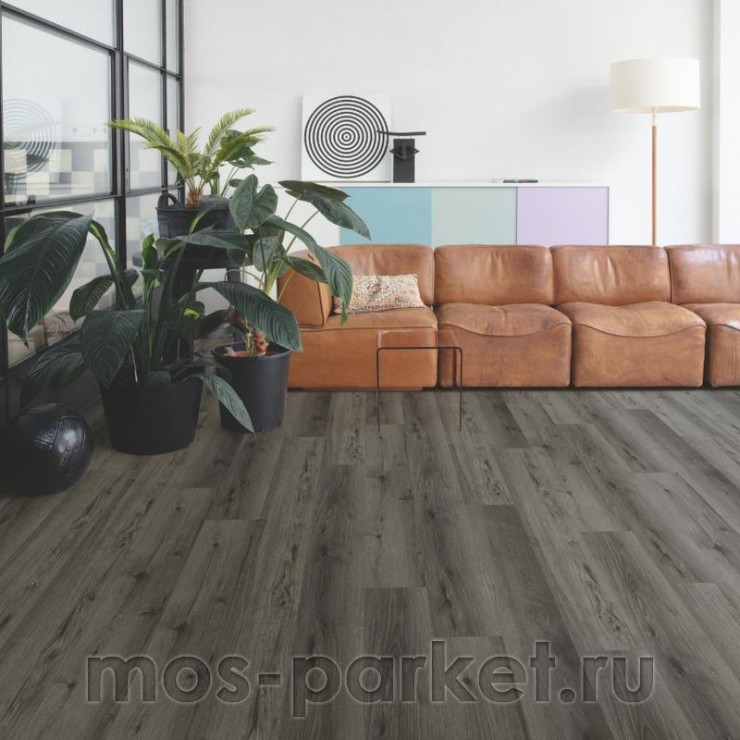Замковый виниловый пол Quick-Step Atmosphere ASPC 20245 Дуб тёмно-коричневый