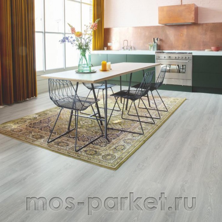 Замковый виниловый пол Quick-Step Atmosphere ASPC 20249 Дуб светлый гладкий