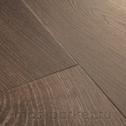Замковый виниловый пол Quick-Step Alpha Vinyl Bloom AVMPU40199 Дуб осенний шоколадный
