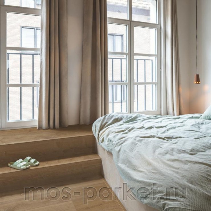 Замковый виниловый пол Quick-Step Alpha Vinyl Bloom AVMPU40317 Дуб элегантный дымчатый