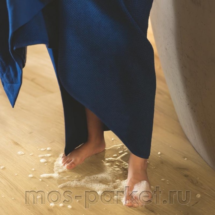 Замковый виниловый пол Quick-Step Alpha Vinyl Bloom AVMPU40318 Дуб медовый брашированный