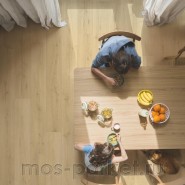 Замковый виниловый пол Quick-Step Alpha Vinyl Bloom AVMPU40319 Дуб бежевый брашированный