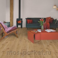 Замковый виниловый пол Quick-Step Alpha Vinyl Blos AVSPU40025 Дуб Коттедж натуральный