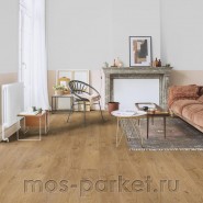 Замковый виниловый пол Quick-Step Alpha Vinyl Blos AVSPU40025 Дуб Коттедж натуральный
