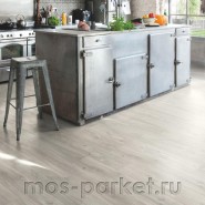 Замковый виниловый пол Quick-Step Alpha Vinyl Blos AVSPU40030 Дуб Каньон серый пилёный