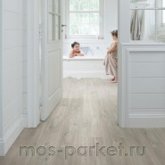 Замковый виниловый пол Quick-Step Alpha Vinyl Blos AVSPU40030 Дуб Каньон серый пилёный
