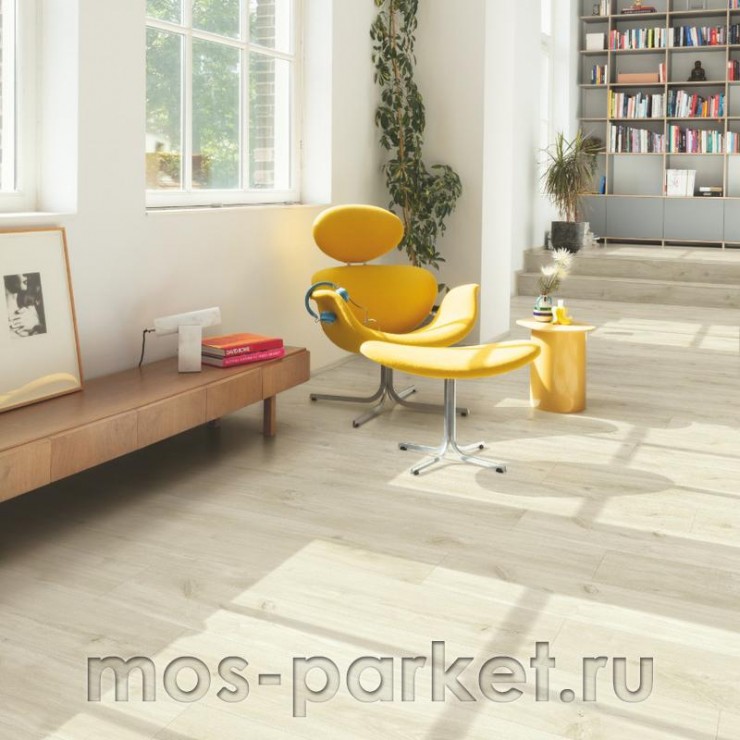 Замковый виниловый пол Quick-Step Alpha Vinyl Blos Base AVSPT40038 Дуб Каньон бежевый