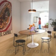 Замковый виниловый пол Quick-Step Alpha Vinyl Blos AVSPU40320 Дуб береговой медовый