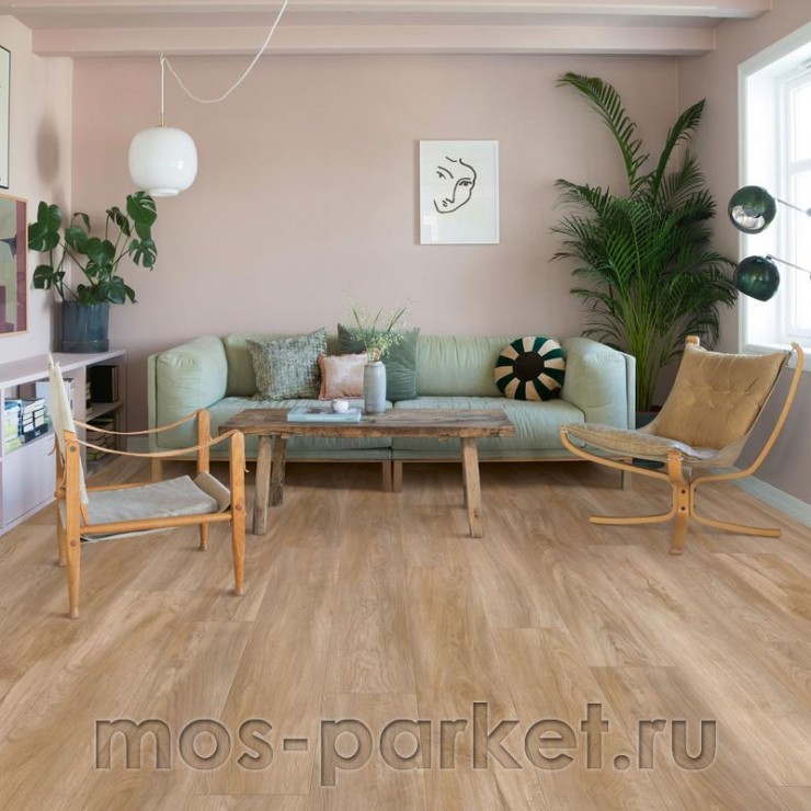 Замковый виниловый пол Quick-Step Alpha Vinyl Blos Base AVSPT40348 Дуб Оклахома натуральный