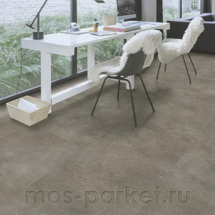 Клеевая виниловая плитка Quick-Step Vinyl Flex Blush SGTC20310 Цемент антрацитовый