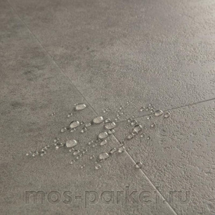 Клеевая виниловая плитка Quick-Step Vinyl Flex Blush SGTC20310 Цемент антрацитовый