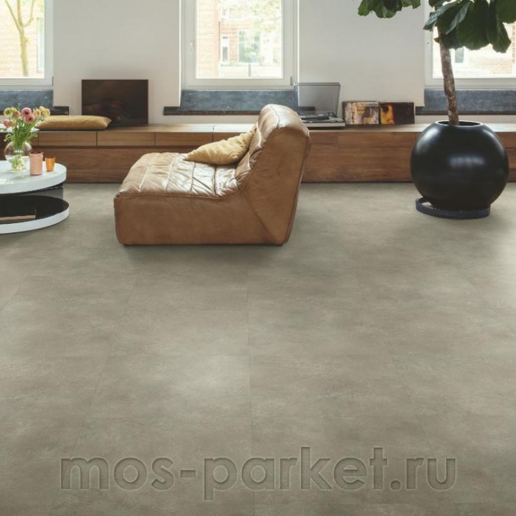 Клеевая виниловая плитка Quick-Step Vinyl Flex Blush SGTC20309 Цемент тёплый серый