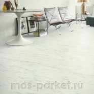 Клеевая виниловая плитка Quick-Step Vinyl Flex Blush SGTC20305 Мрамор белый лунный