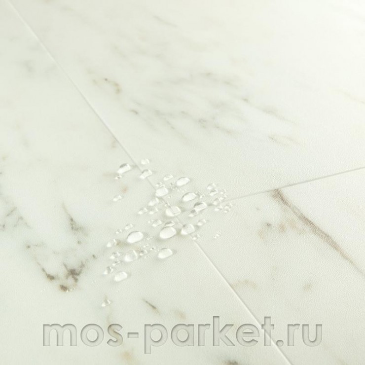 Клеевая виниловая плитка Quick-Step Vinyl Flex Blush SGTC20305 Мрамор белый лунный