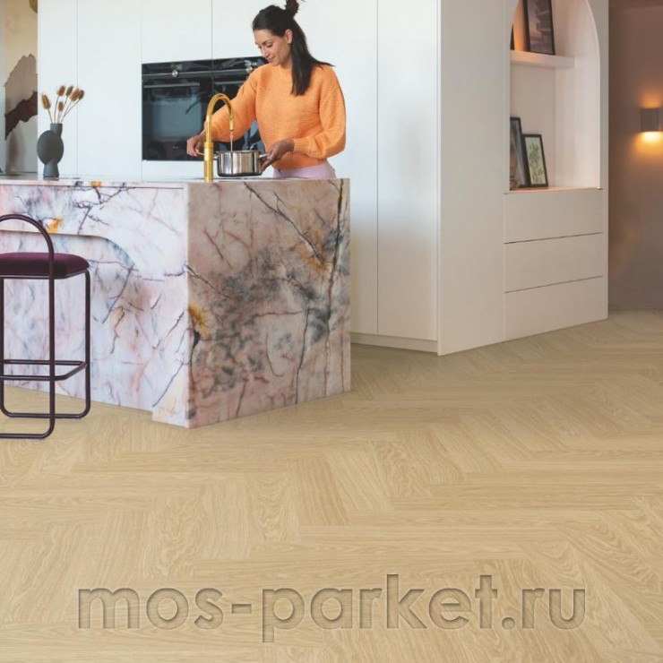 Замковый виниловый пол Quick-Step Alpha Vinyl Ciro AVHBU40359 Дуб чистый румяный