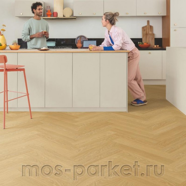 Замковый виниловый пол Quick-Step Alpha Vinyl Ciro AVHBU40360 Дуб чистый медовый