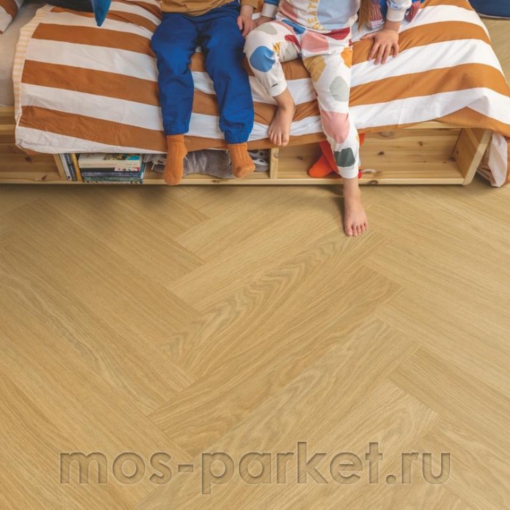 Замковый виниловый пол Quick-Step Alpha Vinyl Ciro AVHBU40360 Дуб чистый медовый