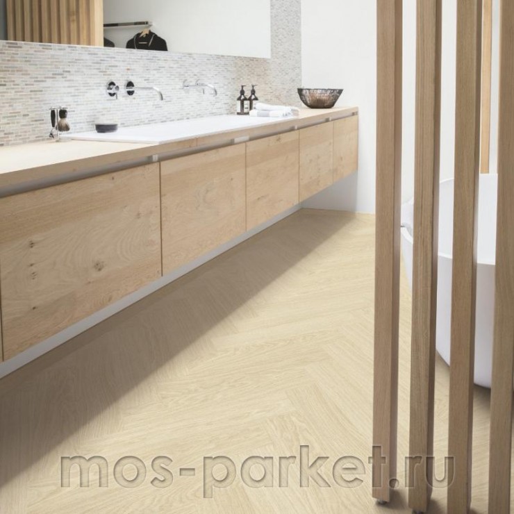 Замковый виниловый пол Quick-Step Alpha Vinyl Ciro AVHBU40361 Дуб чистый полярный