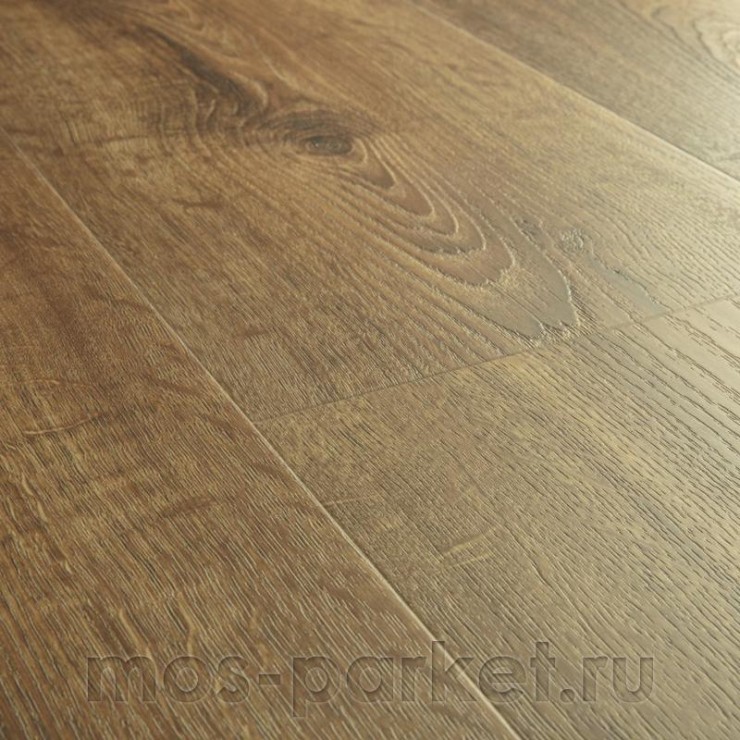 Клеевой виниловый пол Quick-Step Vinyl Flex Fuse SGMPC20324 Коричневый осенний дуб