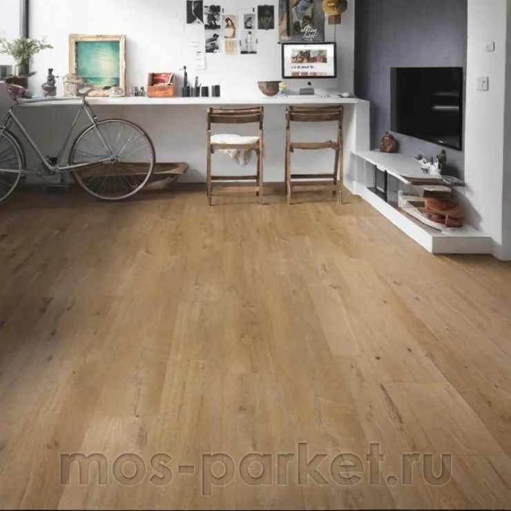 Клеевой виниловый пол Quick-Step Vinyl Flex Fuse SGMPC20329 Дуб льняной средний натуральный