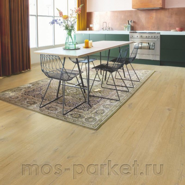 Клеевой виниловый пол Quick-Step Vinyl Flex Fuse SGMPC20320 Дуб льняной натуральный