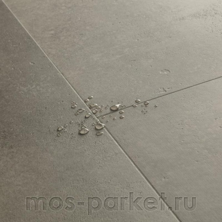 Замковый виниловая плитка Quick-Step Alpha Vinyl Illume AVMTU40273 Бетон облачный
