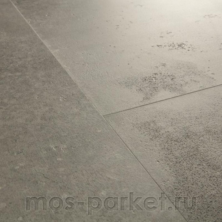 Замковый виниловая плитка Quick-Step Alpha Vinyl Illume AVMTU40273 Бетон облачный