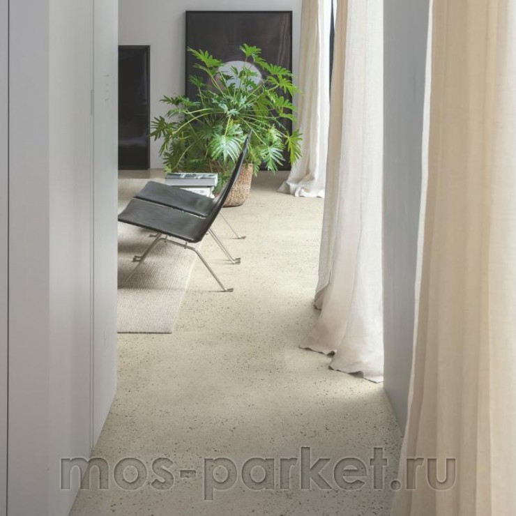 Замковый виниловая плитка Quick-Step Alpha Vinyl Illume AVMTU40276 Бетон галечный