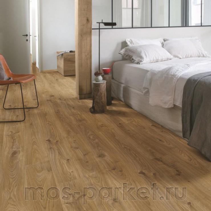 Клеевой виниловый пол Quick-Step Vinyl Flex Liv SGSPC20316 Дуб Кантри коричневый 