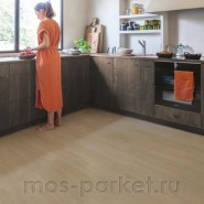 Клеевой виниловый пол Quick-Step Vinyl Flex Liv SGSPC20317 Дуб сатиновый серо-бежевый