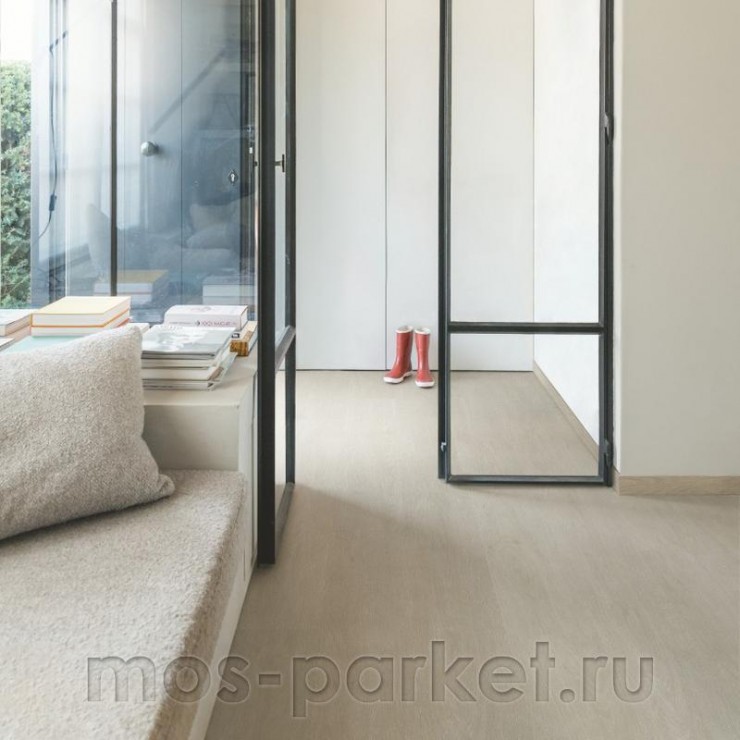 Клеевой виниловый пол Quick-Step Vinyl Flex Liv SGSPC20312 Сатиновый дуб серо-коричневый 