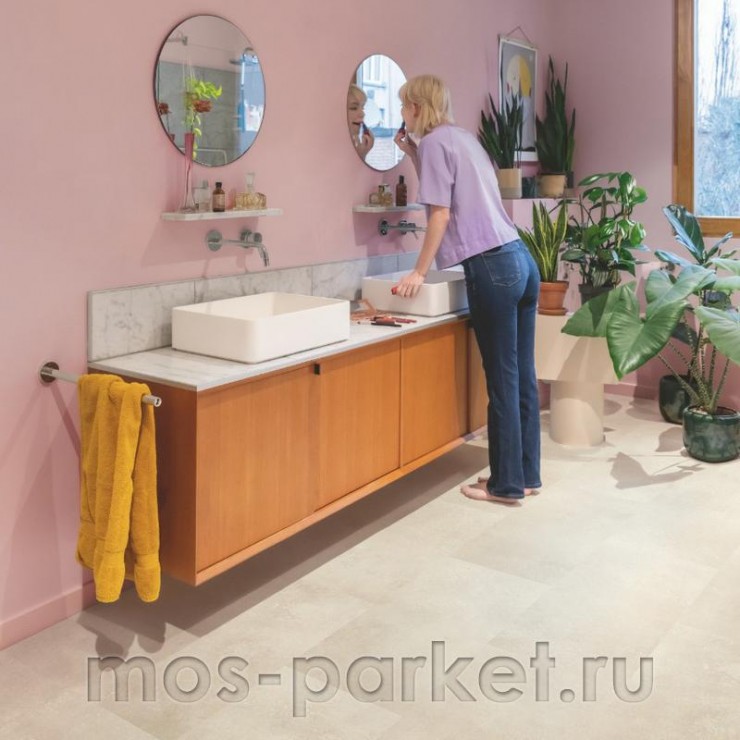 Замковый виниловый пол Quick-Step Alpha Vinyl Oro Base AVSTT40232 Коралл