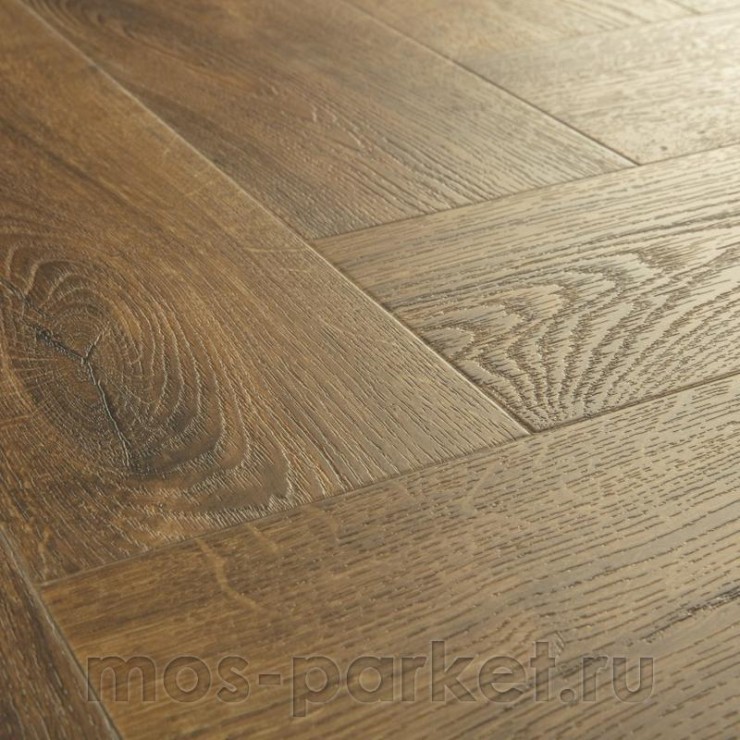 Клеевой виниловый пол Quick-Step Vinyl Flex Pristine SGHBC20334 Коричневый осенний дуб