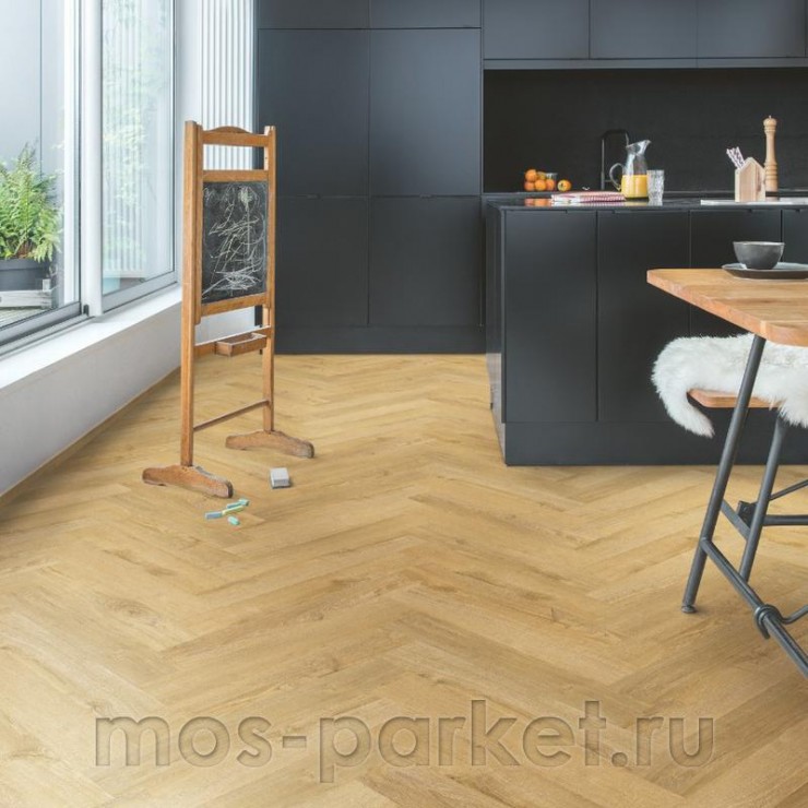 Клеевой виниловый пол Quick-Step Vinyl Flex Pristine SGHBC20333 Дуб осенний медовый