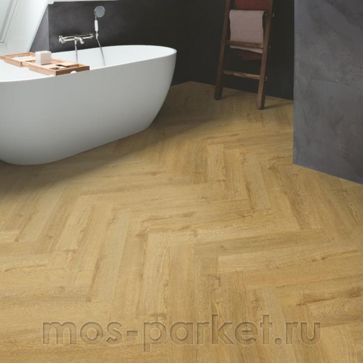 Клеевой виниловый пол Quick-Step Vinyl Flex Pristine SGHBC20335 Дуб жемчужный натуральный