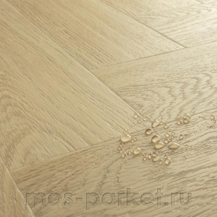 Клеевой виниловый пол Quick-Step Vinyl Flex Pristine SGHBC20331 Дуб безмятежный натуральный светлый