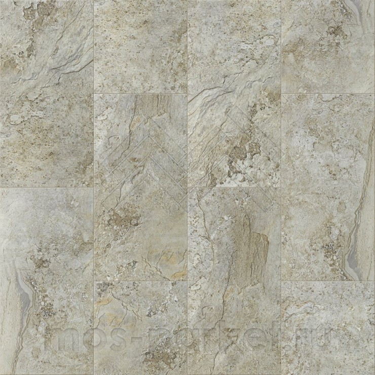 SPC плитка Stone Floor 234-1 HP Травертин бежевый