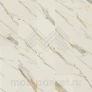 MSPC ламинат Stone Floor DC833 MP Бело-золотой мрамор