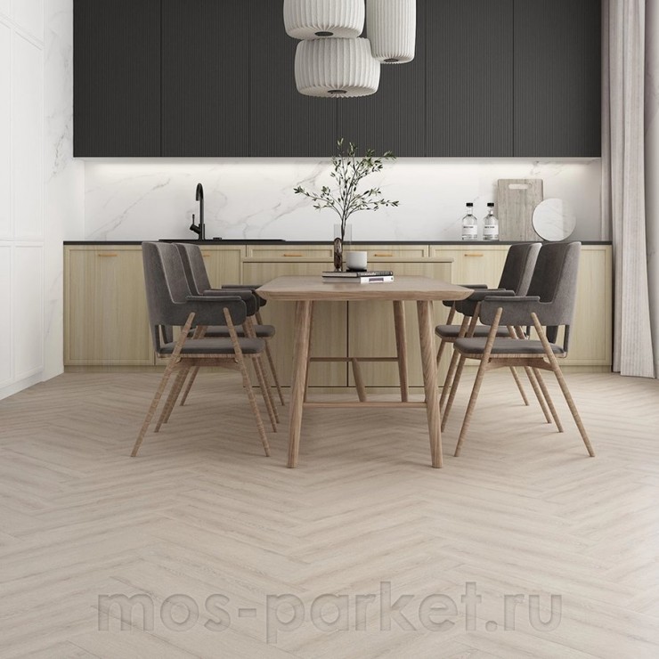 MSPC ламинат ёлочка Stone Floor DCH2-8 MP Дуб Брукфилд