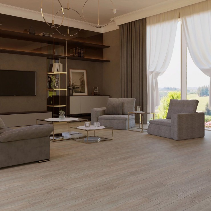 MSPC ламинат Stone Floor K0026-18 MP Дуб Арктическое лето