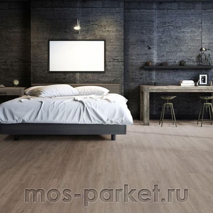 Замковый виниловый пол Ter Hurne Comfort C08 2044 Дуб Канберра серо-коричневый