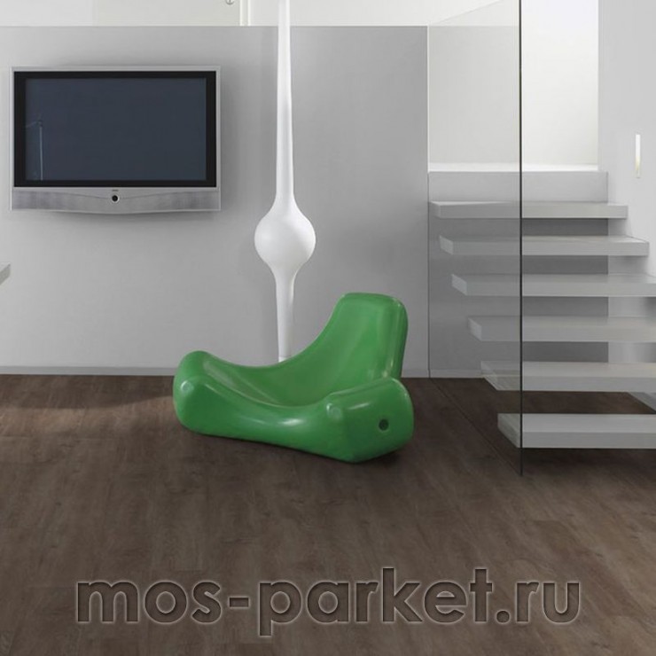 Замковый виниловый пол Ter Hurne Comfort C08 2044 Дуб Канберра серо-коричневый