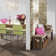 Замковый виниловый пол Ter Hurne Comfort C08 2044 Дуб Канберра серо-коричневый