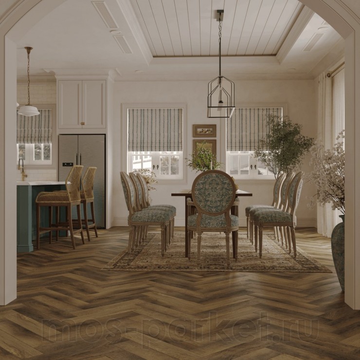 Каменный SPC ламинат Tulesna Art Parquet 1005-14 Oplot