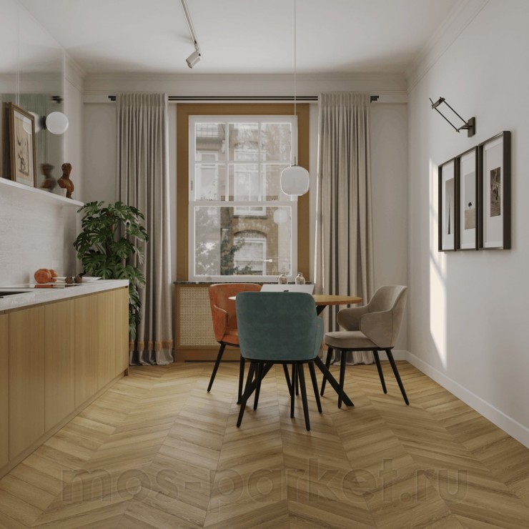 Каменный SPC ламинат Tulesna Art Chevron 1011-8 Fortuna