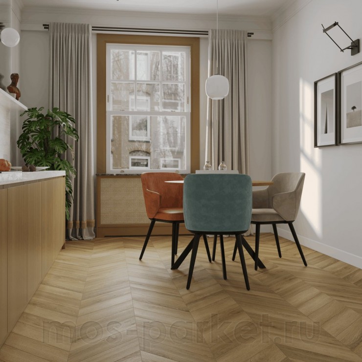 Каменный SPC ламинат Tulesna Art Chevron 1011-8 Fortuna