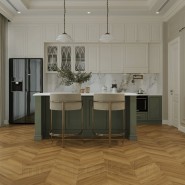 Каменный SPC ламинат Tulesna Art Chevron 1011-9 Fresco