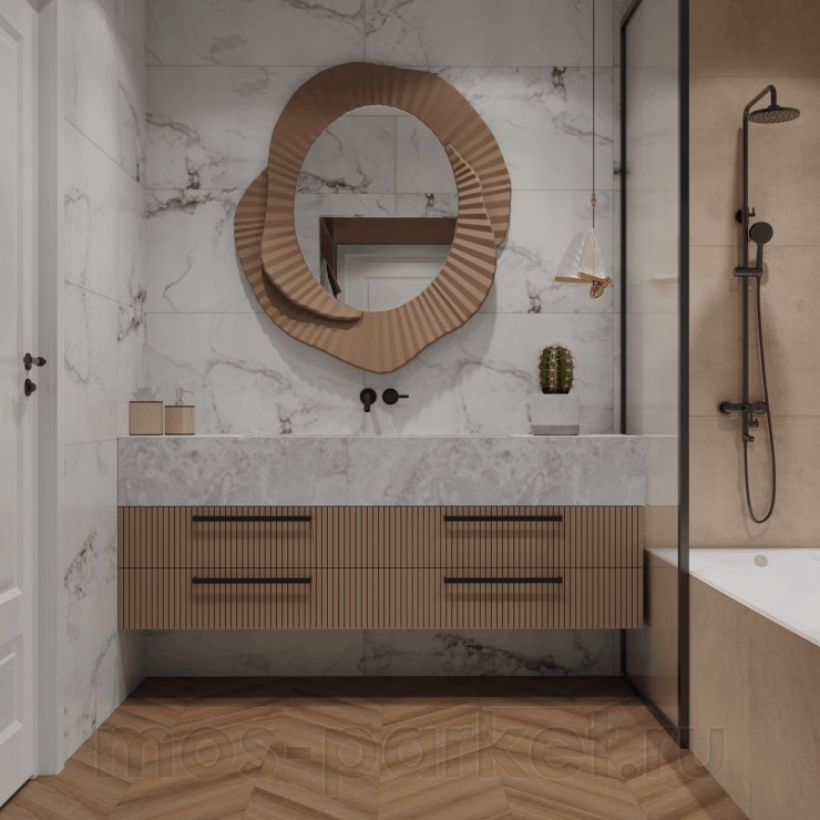 Каменный SPC ламинат Tulesna Art Chevron 1011-6 Segreto